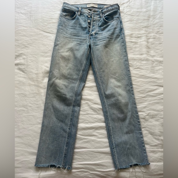 DENIM FORUM ARLO HIGH RISE STRAIGHT JEAN - Picture 2 of 5